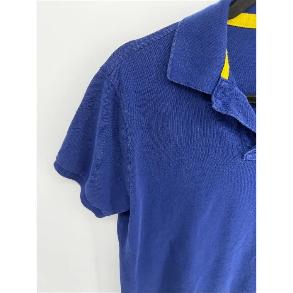 Polo Ralph Lauren Custom Fit big logo embroidered short sleeve polo shirt sz M